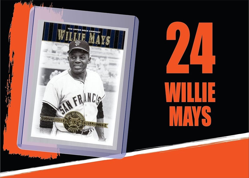 Chaser Willie Mays (5) Assorted Baseball Cards Gift Pack - San Francisco Giants - Image 4